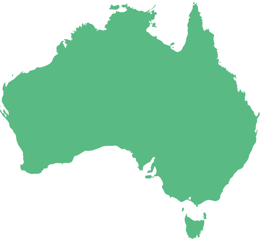 Map of Australia