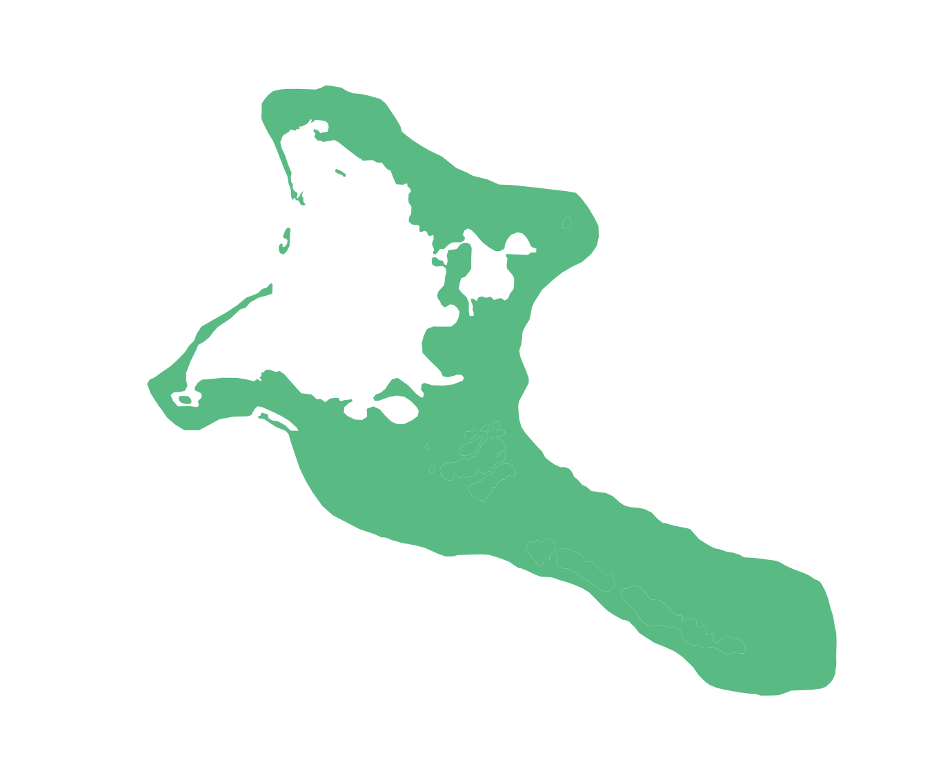 Map of Kiribati