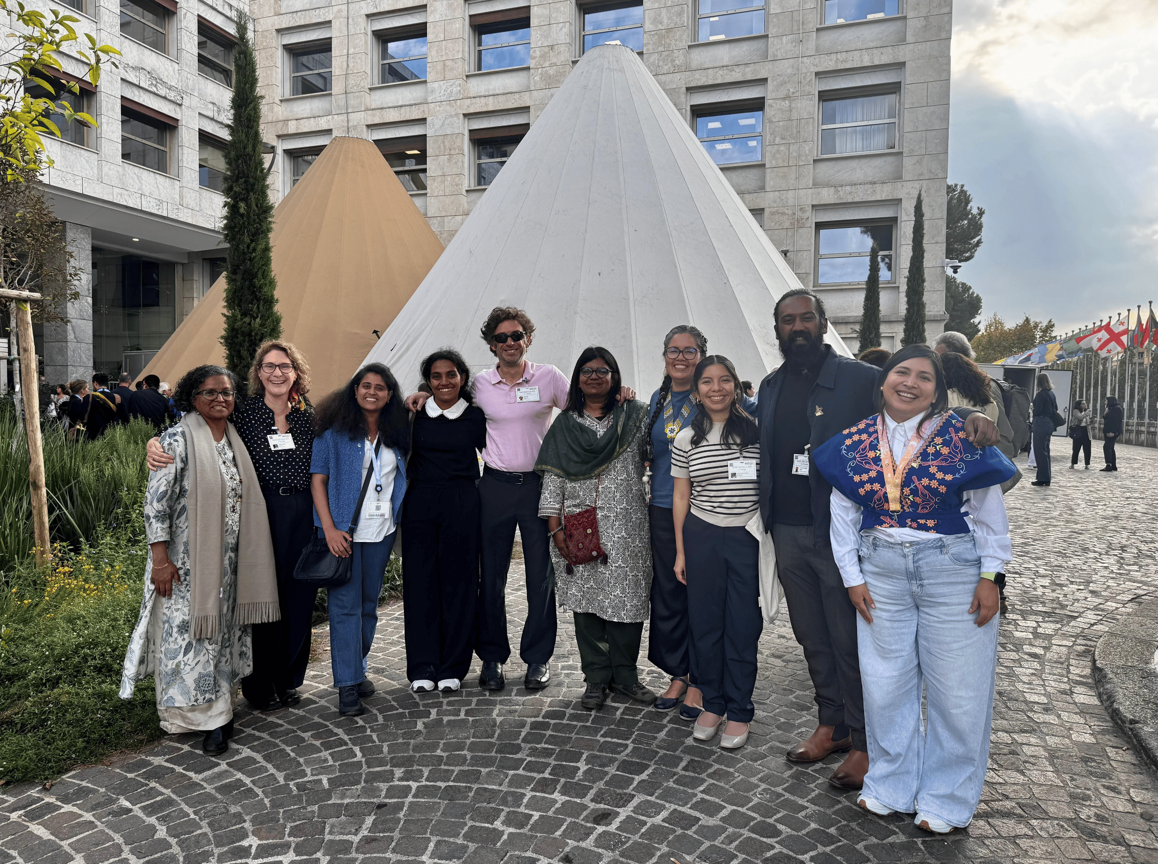 10 IPON members took part in the FAO Global Hub meeting of experts in Rome, contributing to global conversations on food systems, health, and Indigenous Peoples.