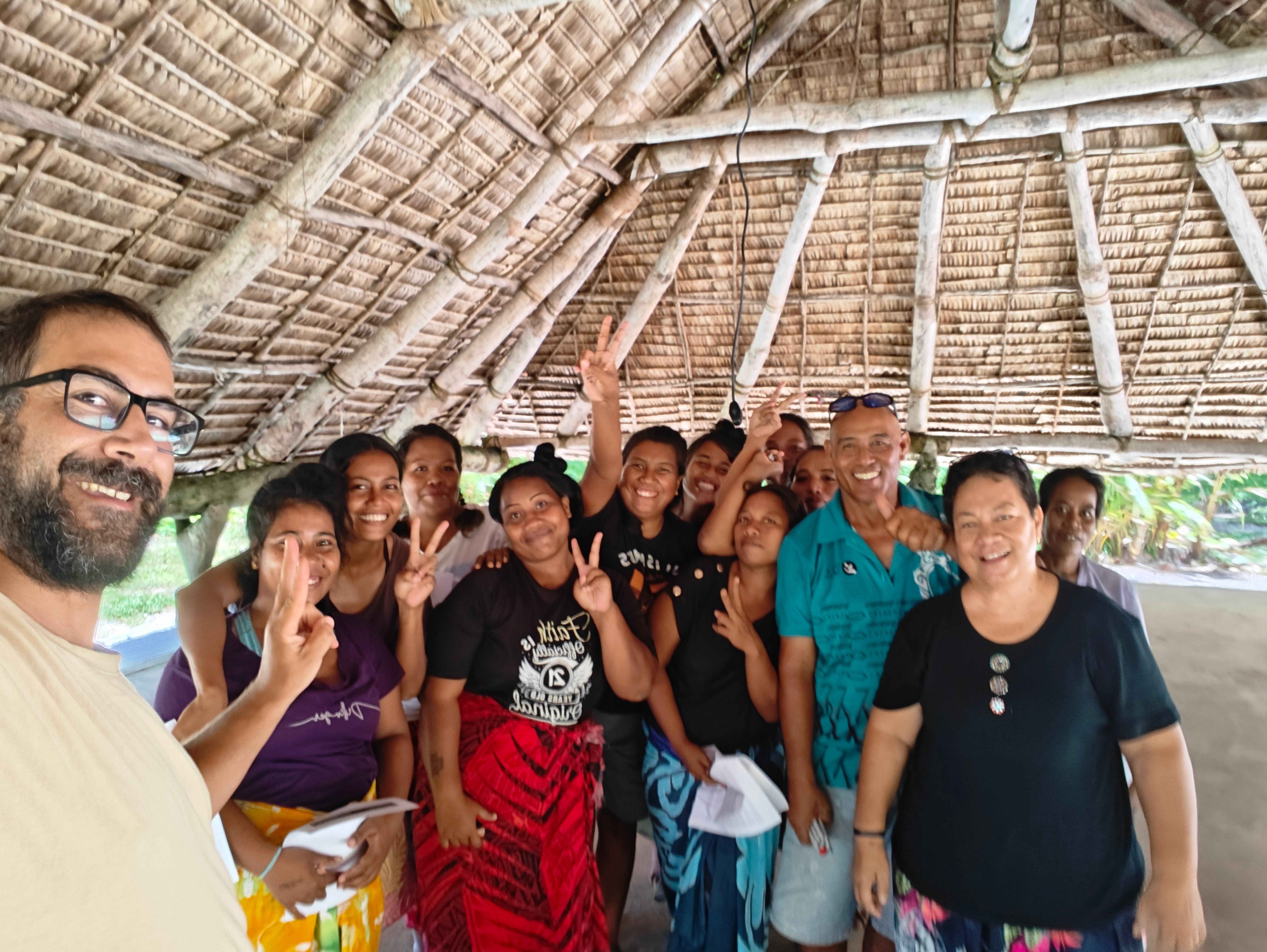 And perhaps most importantly, we established 10 Indigenous Peoples Observatories to document how climate change, food systems, and health intersect in Indigenous territories. [Picture: IPON in Kiribati Islands]